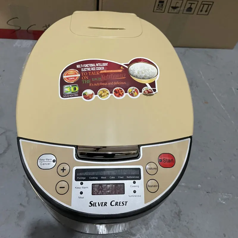 Multi Function Mini Small Low Sugar smart automatic 5l Non-stick Pink Color Electric Rice Cookers