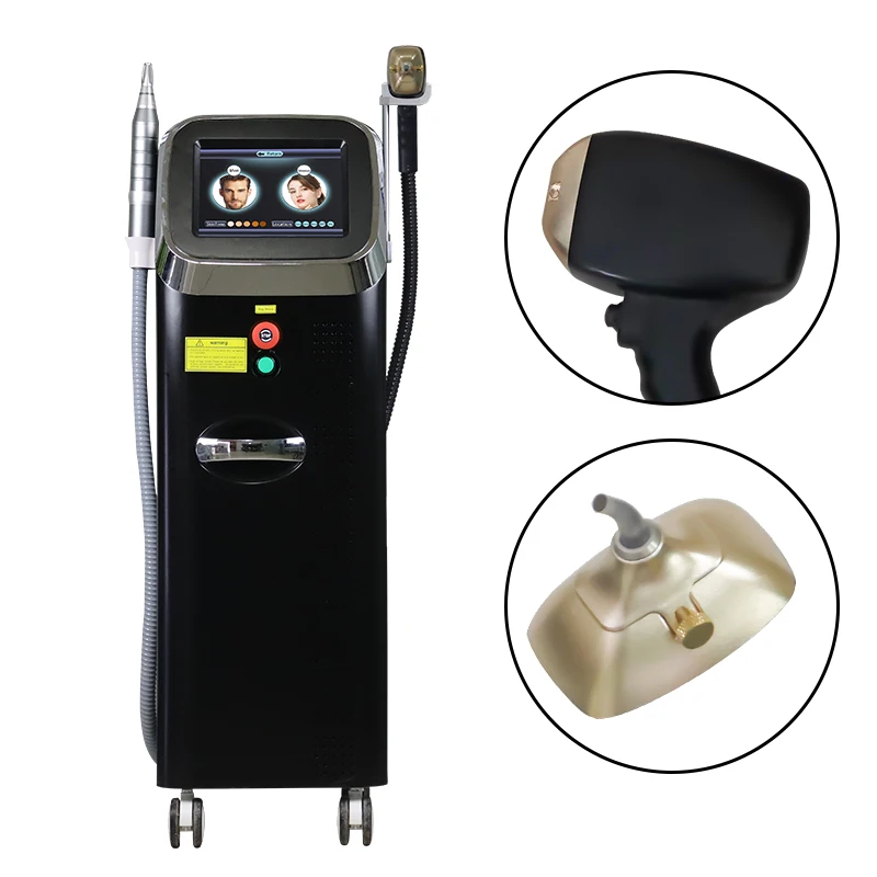 ADG 2 In 1 Multifunctional 808Nm Diode Laser Hair Removal And Picosecond Pico Laser Nd Yag Tattoo Removal Laser Machine