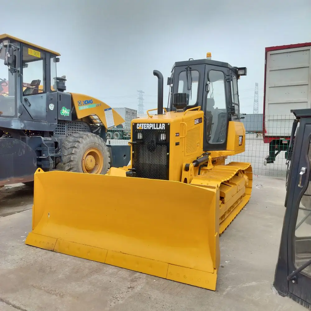 Used Caterpillar D5K Crawler Bulldozer with Cummins Engine Core Components Including Motor Pump Bearing Gearbox-Available Sale