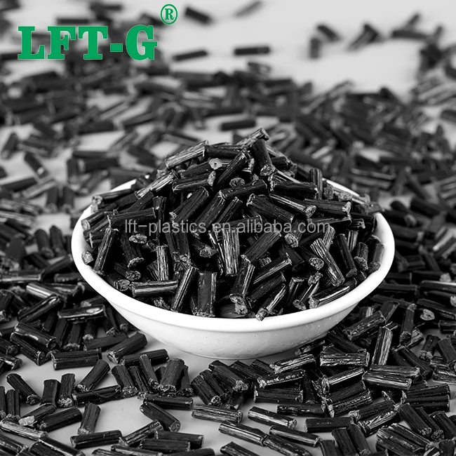 LFT-G cf60 pps lcf60 Высокая жесткость высокая твердость низкая ползучесть 60% длинный армированный углеродным волокном Полифениленсульфид для автозапчастей