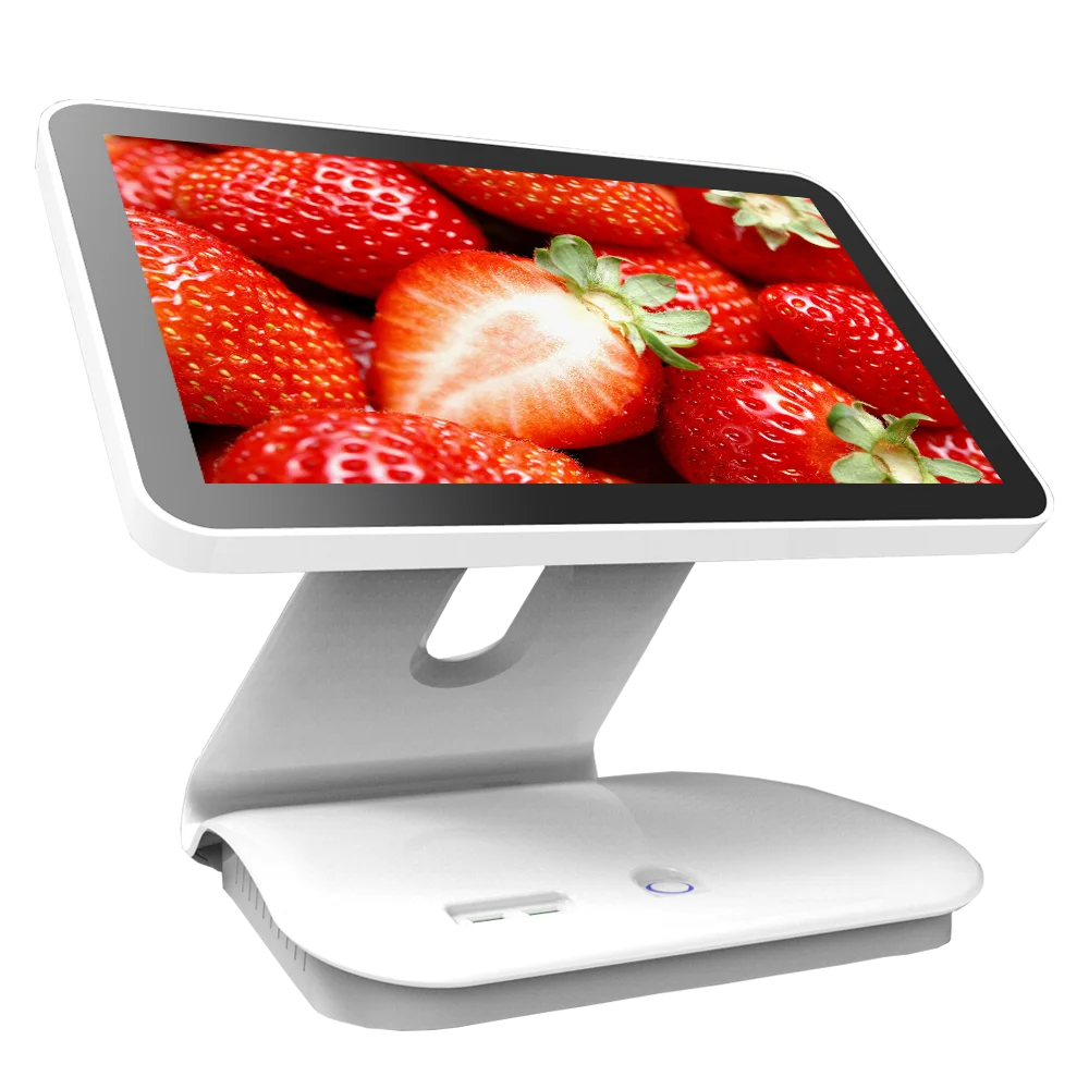 Touch Screen Android Restaurant POS System Cheap Price 15.6 Inch All In One POS Terminal with LAN