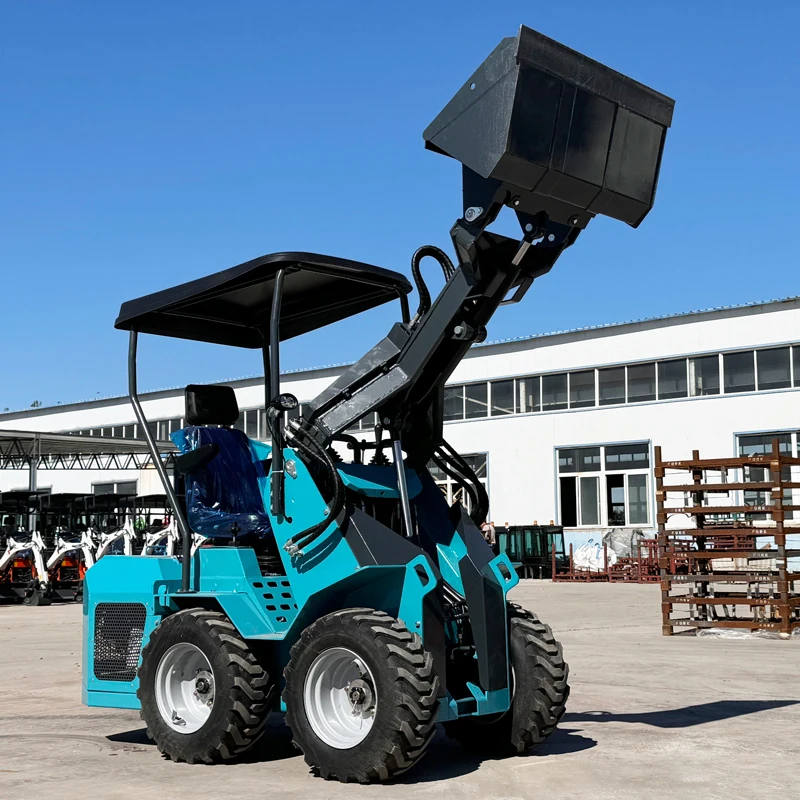 Free Shipping Skid Steer  EPA  engine CE Mini Skid Steer Loader Attachments  gasoline engine with attachments