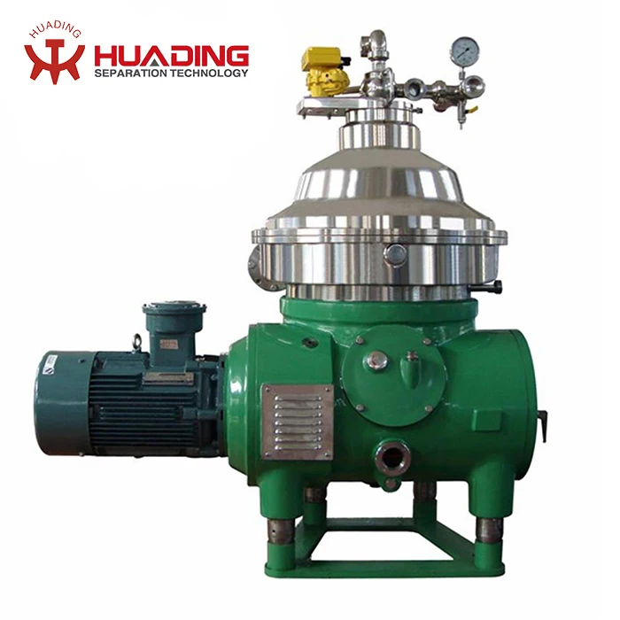 Automatic discharge self cleaning algae Schizochytrium disc stack centrifuge