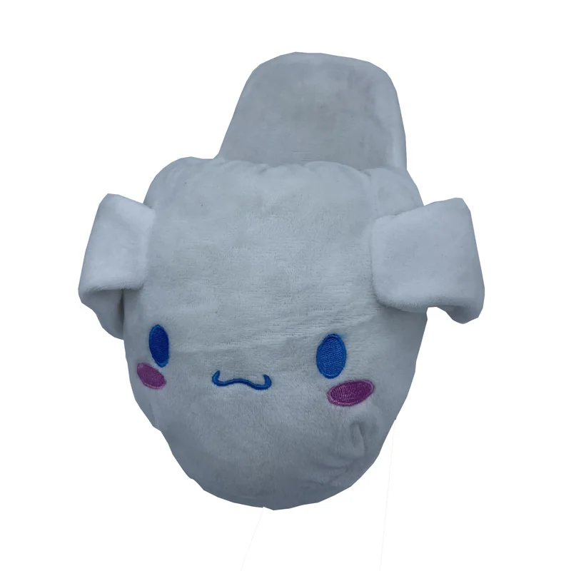 High Quality Fashion Fur Fluffy House Indoor Rabbit Ear Designers Furry Slippers For Women