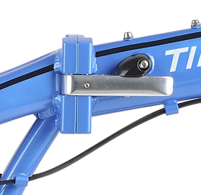 Hot Sales Blue ALLOY  Convenient  Folding Electric Bike for Outdoor Exercise