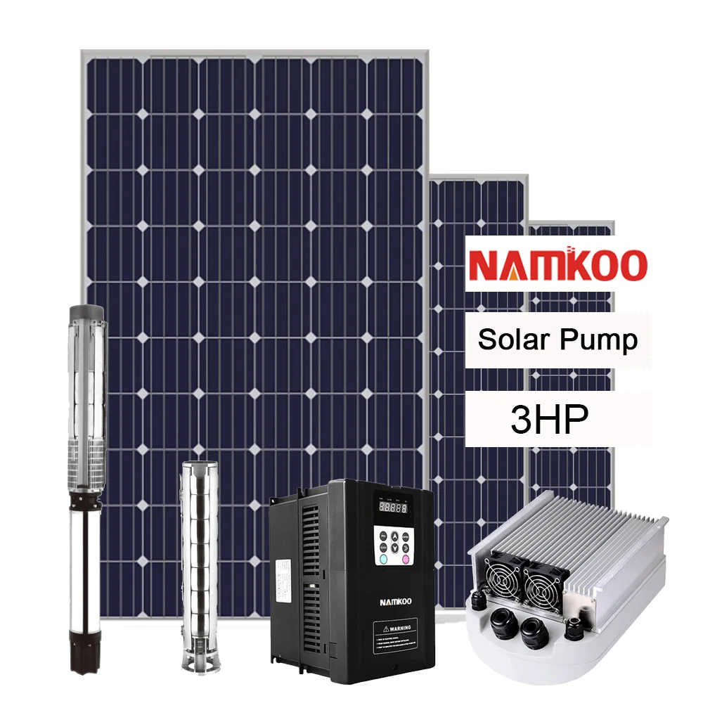 Низкая цена, Солнечный водяной насос 2HP/1.5kw AC, солнечный насос, водяной насос, солнечная панель