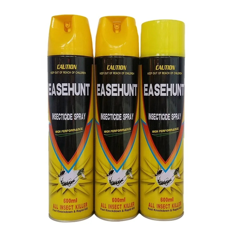 Hot Selling Best Anti Mosquito Repellent Spray Pesticide Spray Manufacturer Customized Tinplate CAN 3 Years CMYK Printing