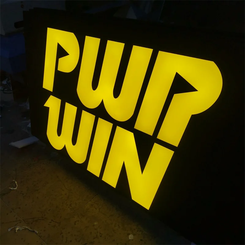 custom outdoor store front signs board 3d led logo outside business signage hotel channel letter storefront shop led sign