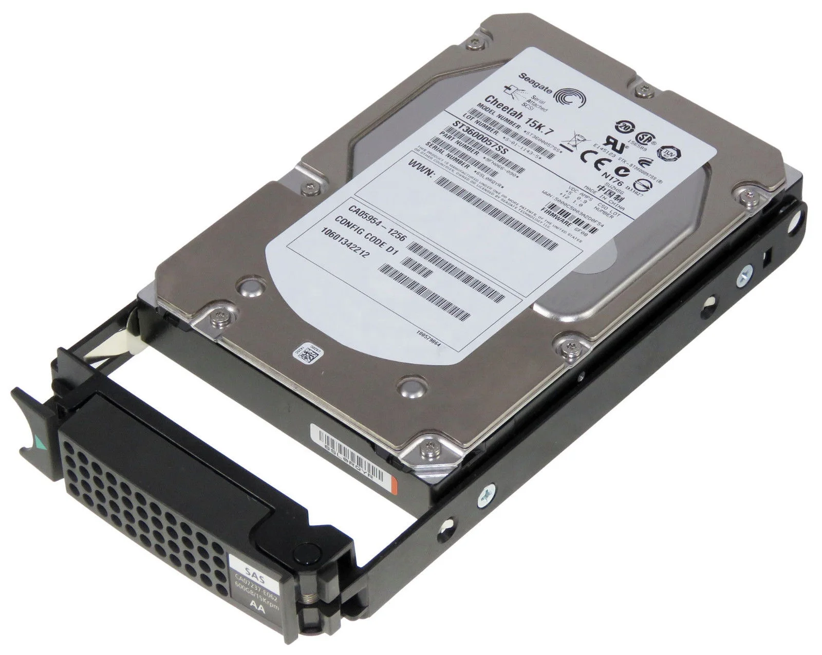 100% абсолютно новый CA05954-1256 600GB 15K SAS 3,5 дюймов HDD для Fujitsu ETERNUS DX S2