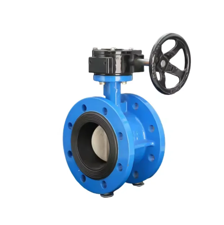 Best design stainless steel pneumatic actuator DN100 butterfly valve