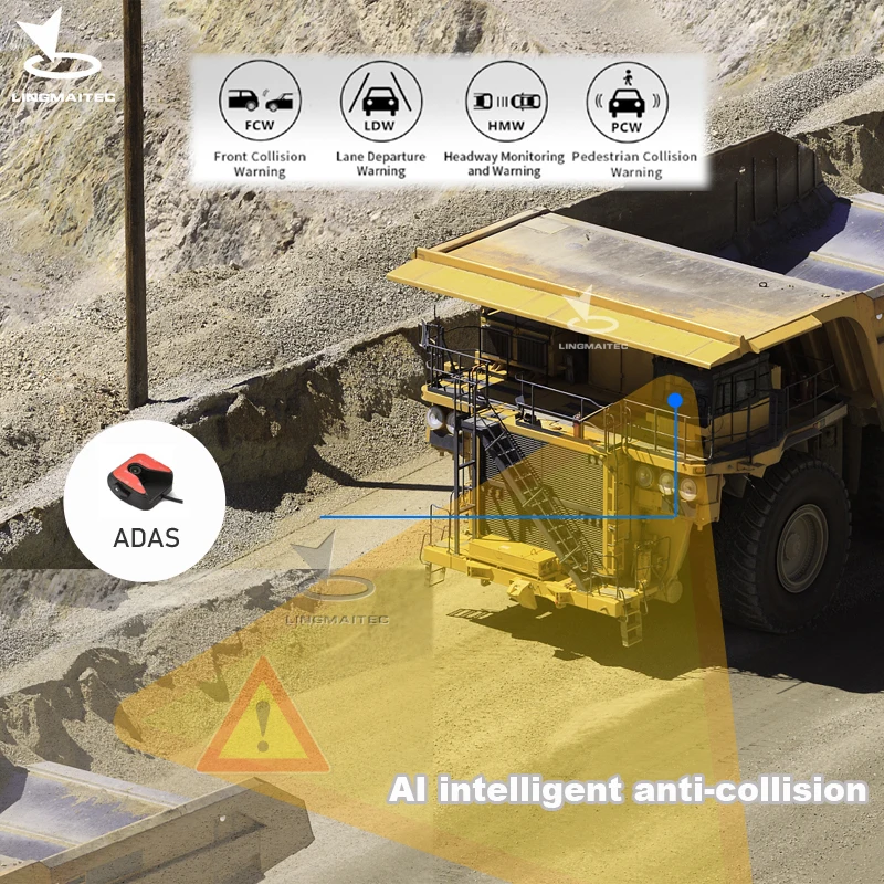 4G 4ch AHD 1080P AI MDVR Video Recorder Mobile DVR Intelligent In-Vehicle monitors DMS ADAS AI intelligent anti collision