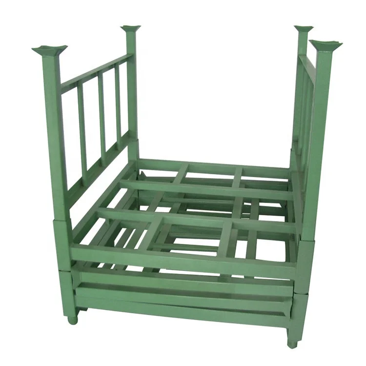 
plan base foldable metal rack stacking up to 5 layers 