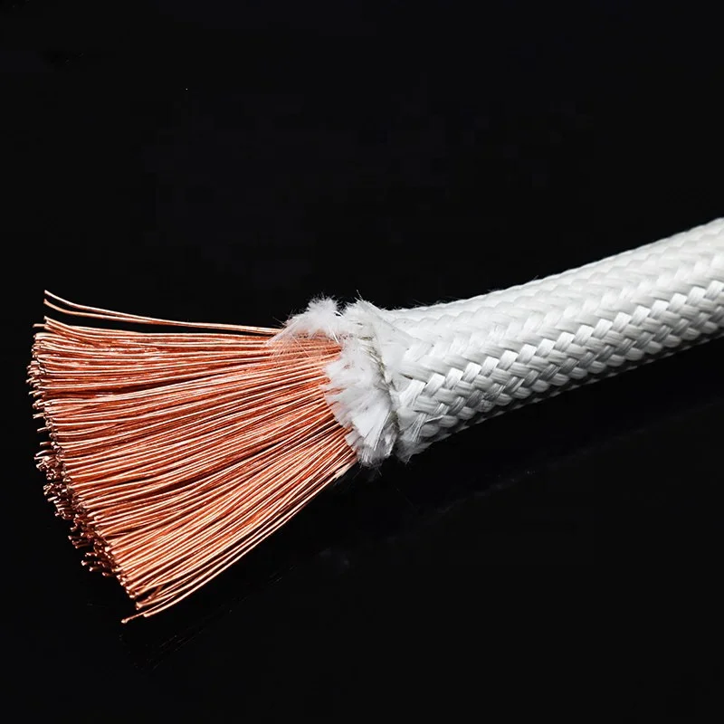GN500 6mm2 High Temperature Mica wire  Fire-resistant Wire Heat Resistant Glass Fibre Cable