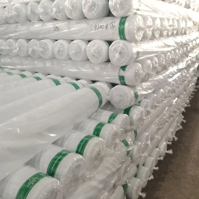 factory direct supply low price 100% Polyester white fabrics for printing