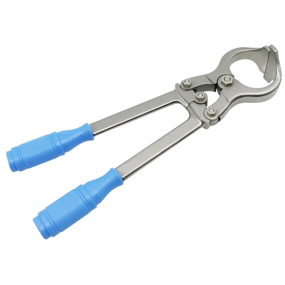 Stainless Steel sheep Castration Clamp Forceps for animal use