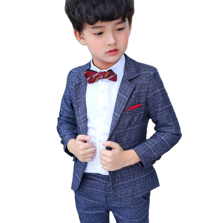 2021 Boy suit two-piece suit for children, autumn suit for children, new style suit for children and baby dress