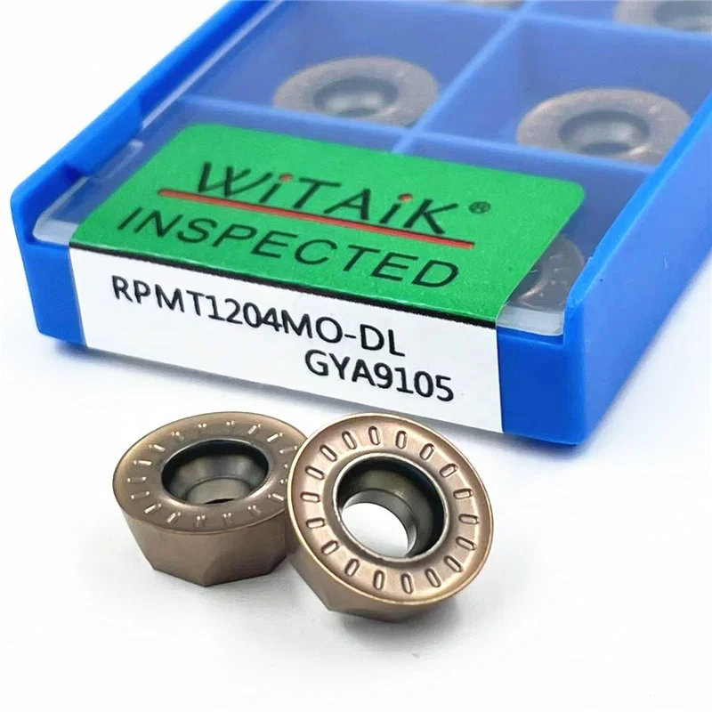 WITAIK free sample CNC milling insert RPMT1204 milling tool for high hardness material milling cutter