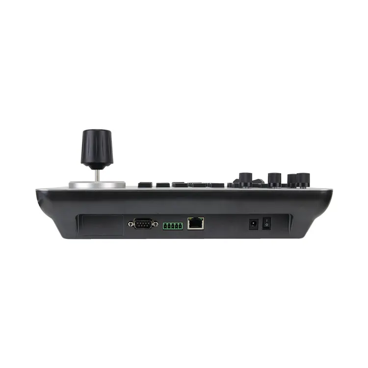 control keyboard network analog compatible with a digital monitoring joystick controller