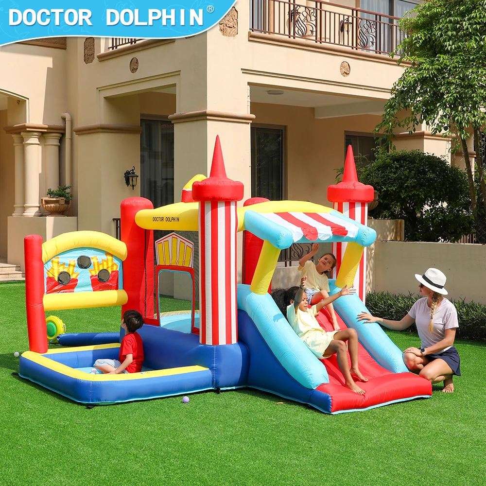 Wholesale Outdoor Equipment Game Playground Children Jumping House Inflatable Bounce Castle For Sale