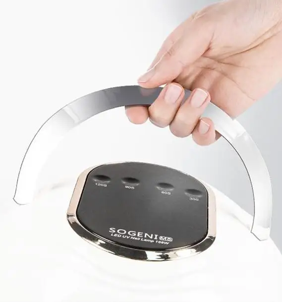 Portable 168w Fast Dry Gel Polish Curing Nail Dryer Lamp LED UV Nail Light