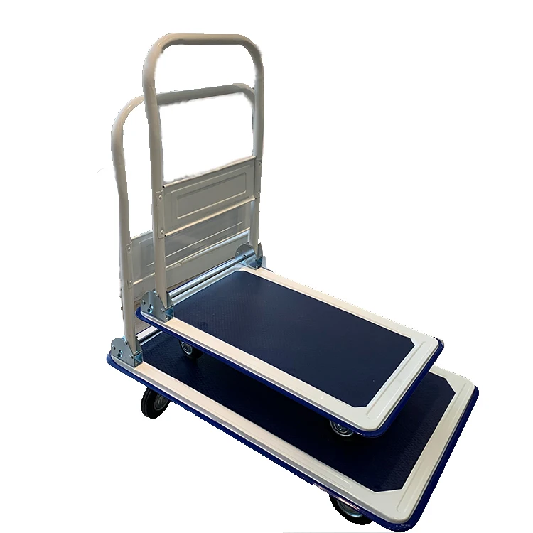Steel heavy duty 150kgs load capacity platform hand Trolly