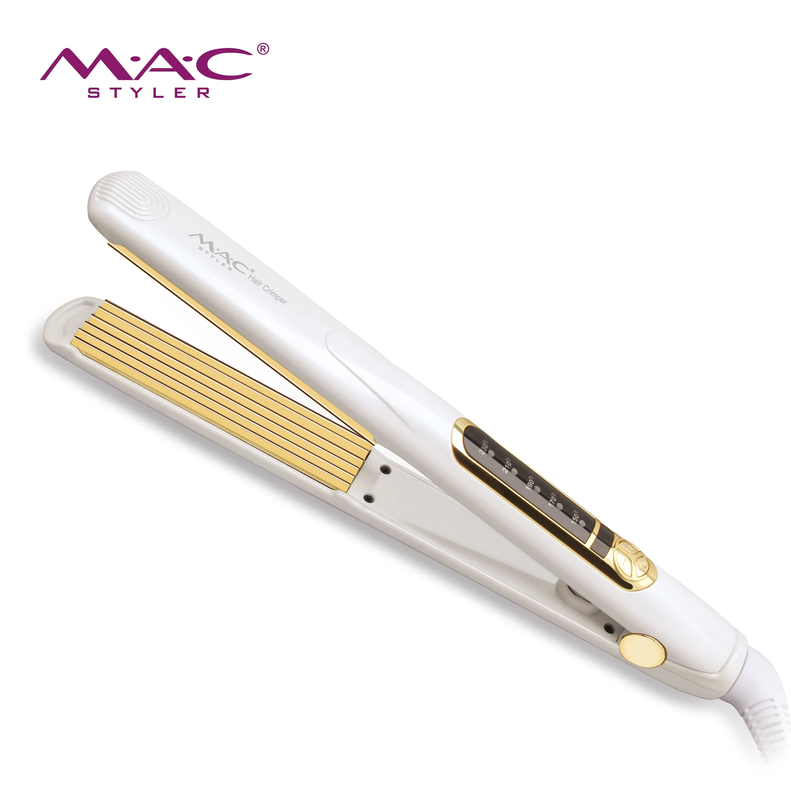 Hot Sell Corn Splint Multi-function Curling And Straightening Professional Flat Iron Hair Straightener