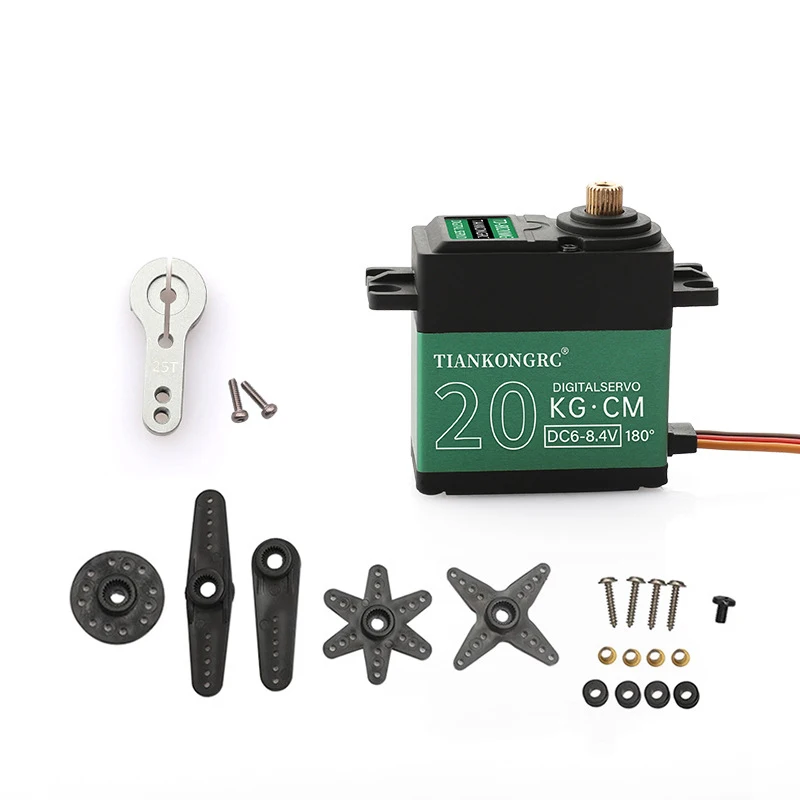 DSSERVO водонепроницаемый высокоскоростной сервопривод 20 кг металлический редуктор цифровой для 1/8 1/10 1/12 шкалы Радиоуправляемый автомобиль Baja гусеничный большой крутящий момент