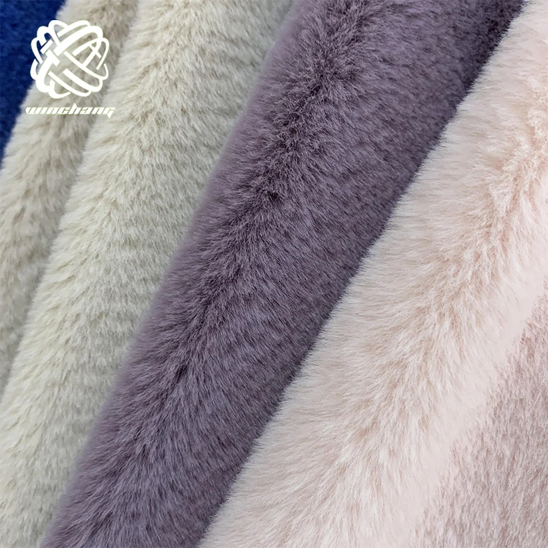 Оптовая продажа с завода в Китае коврики-подстилки для собаки одеяло кошек пушистая ткань из искусственного меха кролика