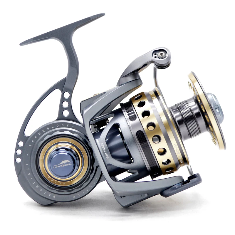 
Wholesale GT16000 waterproof saltwater cnc aluminium sea fishing 30kg drag power spinning jigging reel 