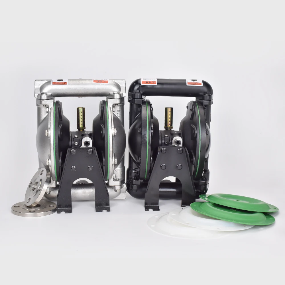 Stainless Steel High Performance 1-3 Inch Air Operated Diaphragm Pump for Chemical and Alcohol Liquids