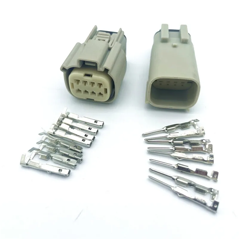 Waterproof Sealed Kit Mx150 Molex Grey 8 Pin Wire Connector 33472-0802 33482-0802
