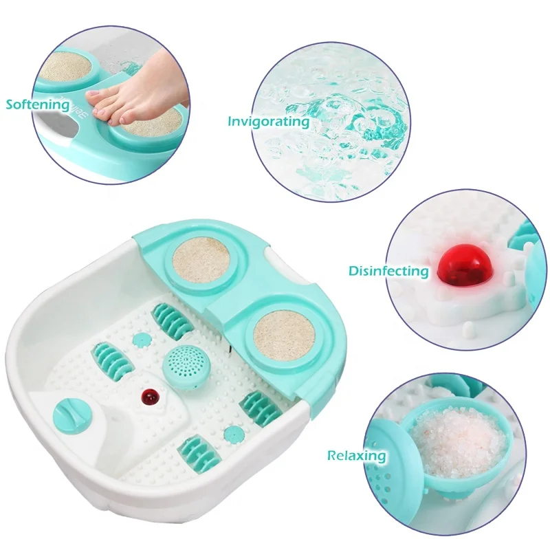 Electric Shiatsu Pedicure Ionic Hydrosana Detox  Foot Spa Bath  Massager Washing Machine Soak Basin