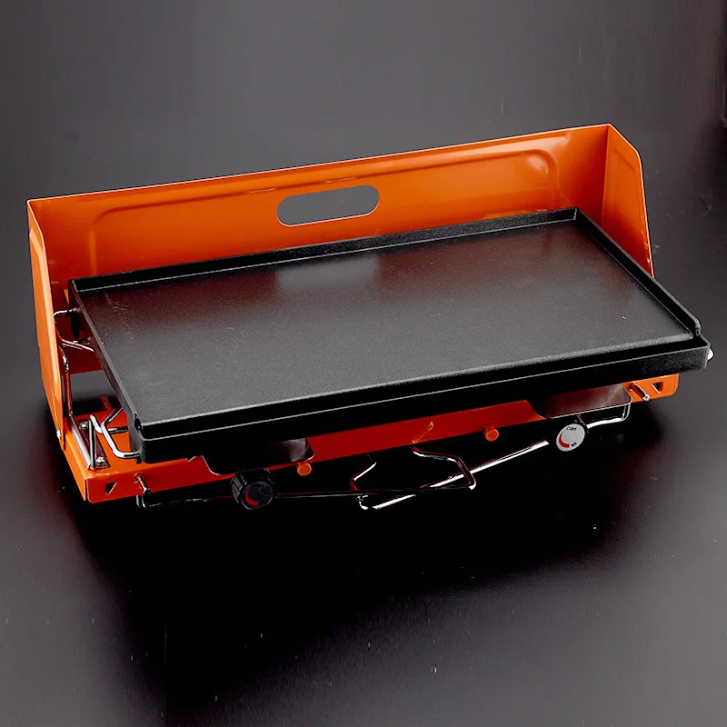 Camping Kitchen Cooking Grill Accessories Butane Stove Portable Burner Gas Stove 2 burners For Travel