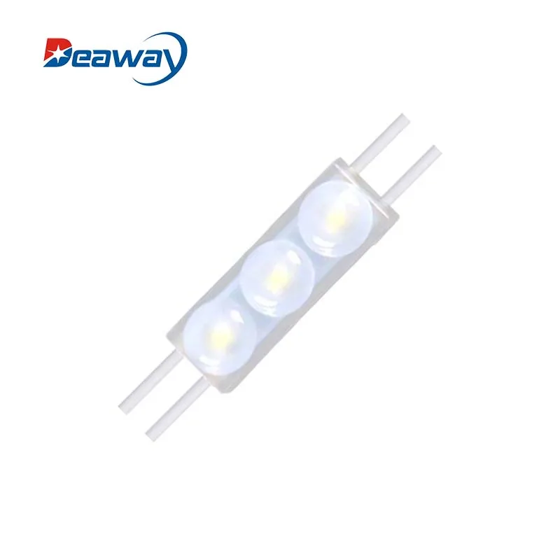 AC 110V led mini module waterproof IP68 3 light 3030 smd injection module For alphabetic signs