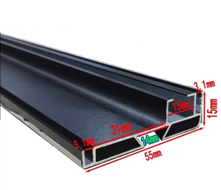 Aluminum Profiles with Corner Small Strip Led Digital Display Frame for Full Color Led Display 5515 Led Full Color Display Frame