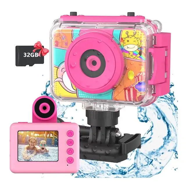 Hot Sale Digital Cartoon Camera Toy for Baby Christmas Gift without Memory Card