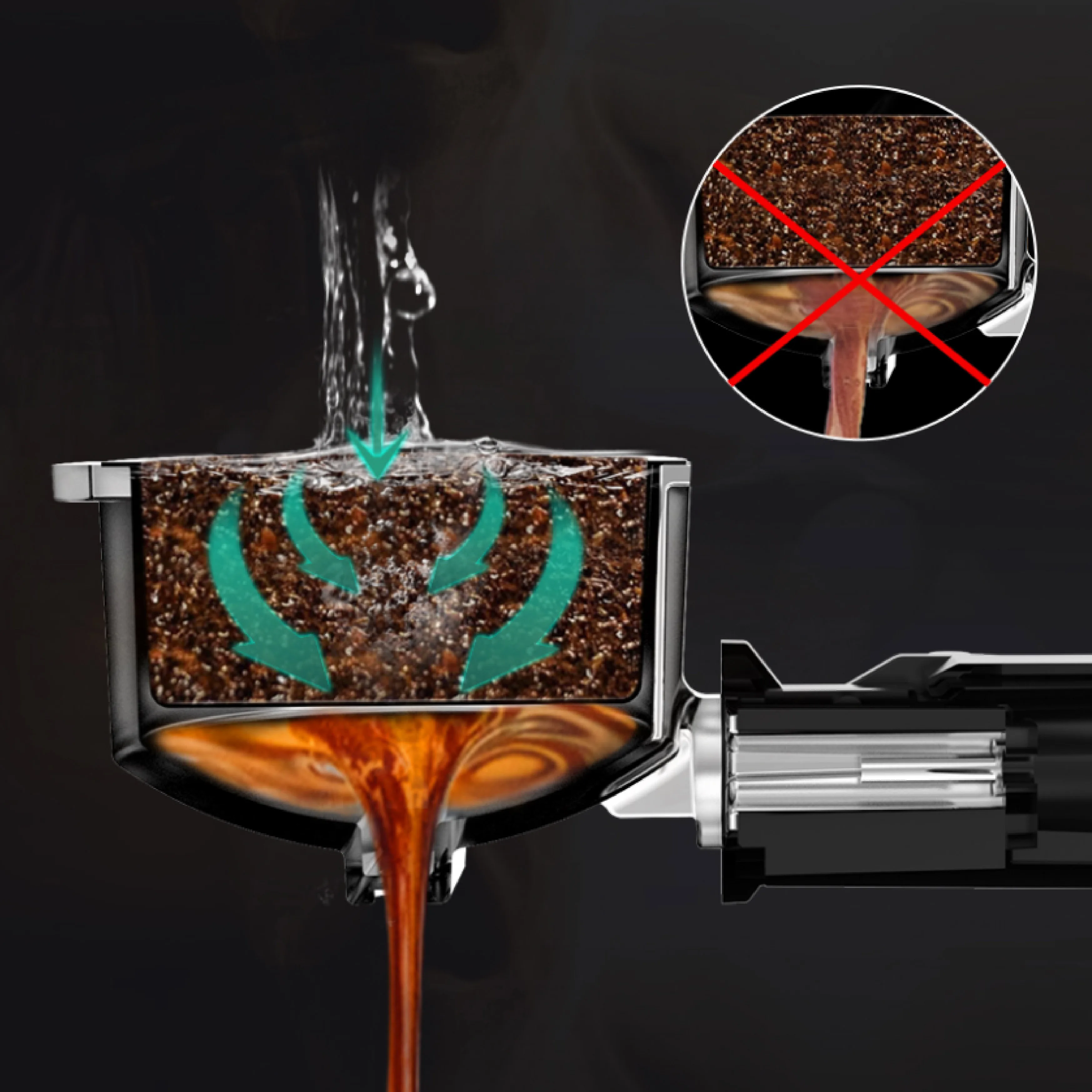 Thermoblock 1350W Lamarzocco Brewing Proffesiona Tiroirs Business Automatically Cappuccino Coffee Bean Grinder Maker Machine