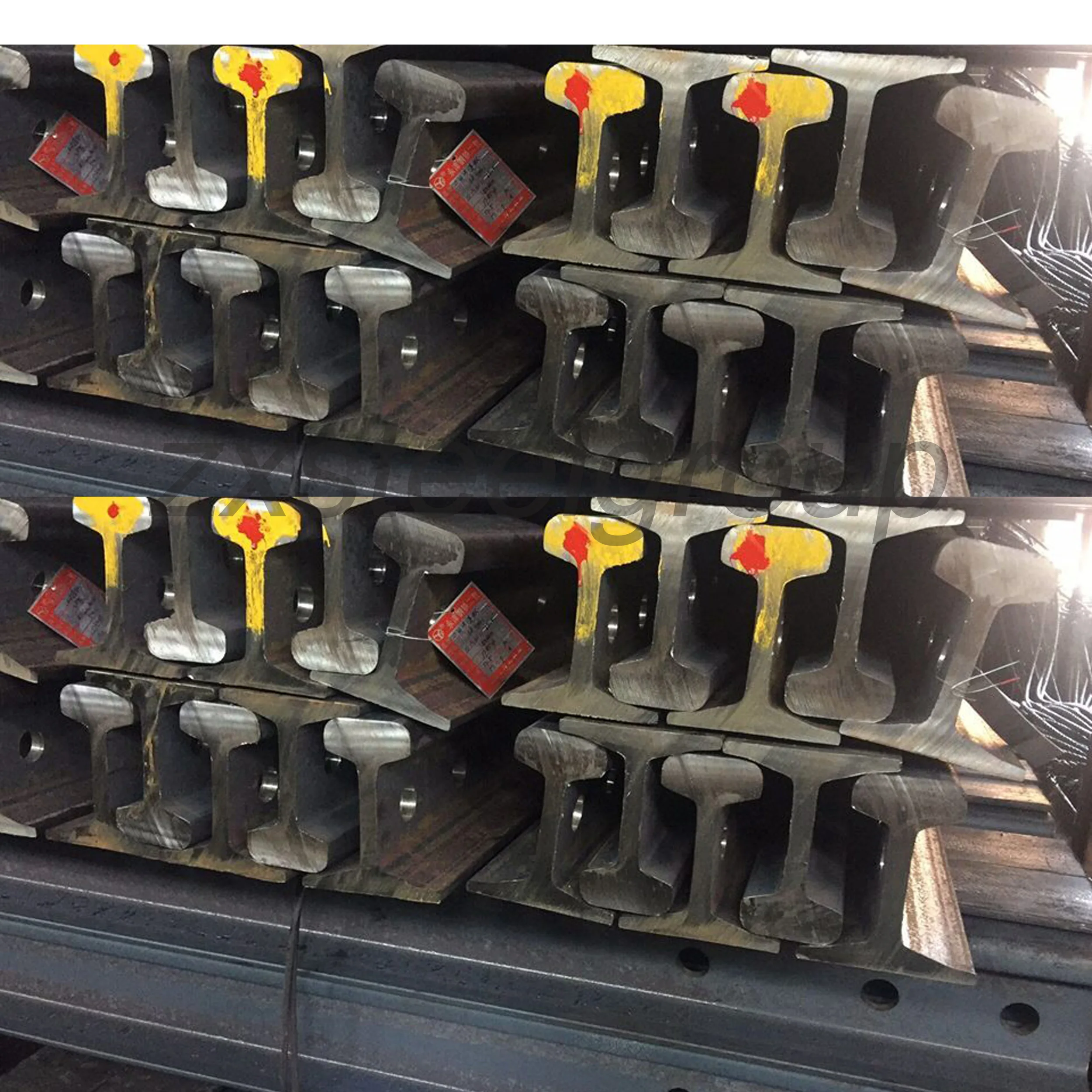 China Customized UIC54 railway rails factory direct sale uic54 heavy steel rail