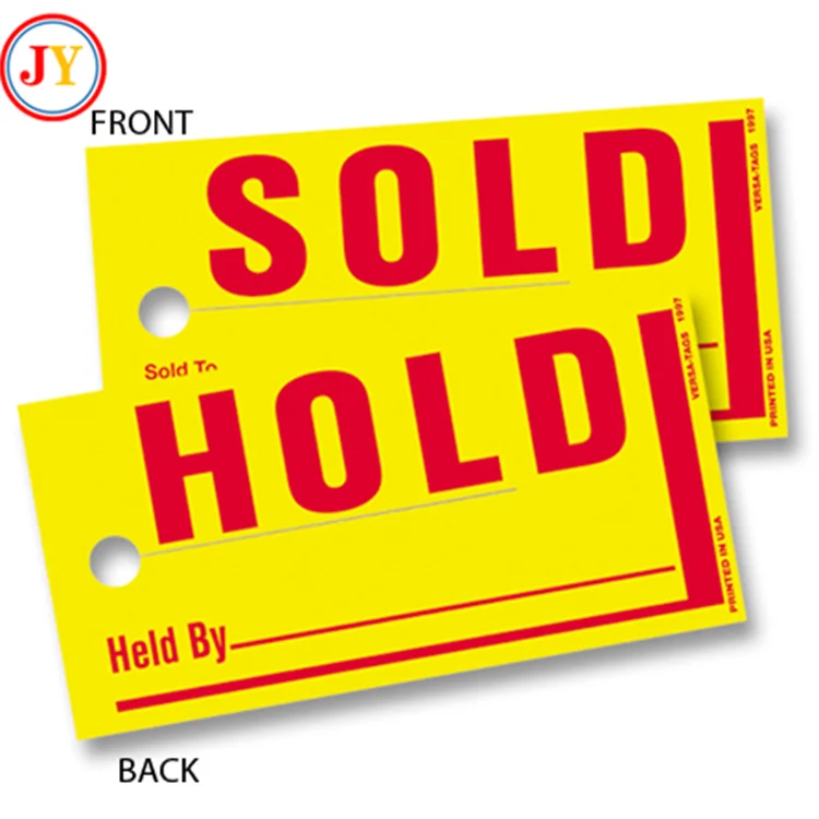 High Quality Best Price Key Tag Blank White Vinyl Self Locking Arrow