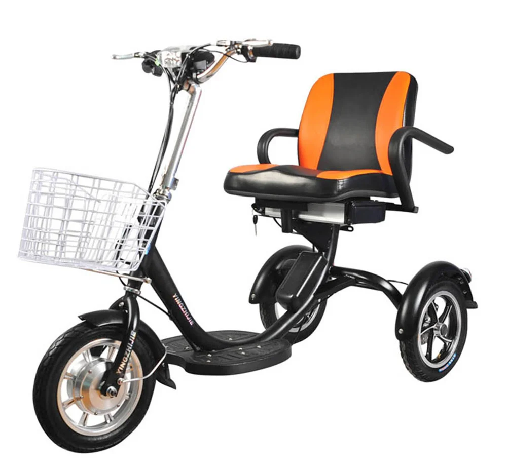 L    2022  electric folding trike triciclo electrico plegable