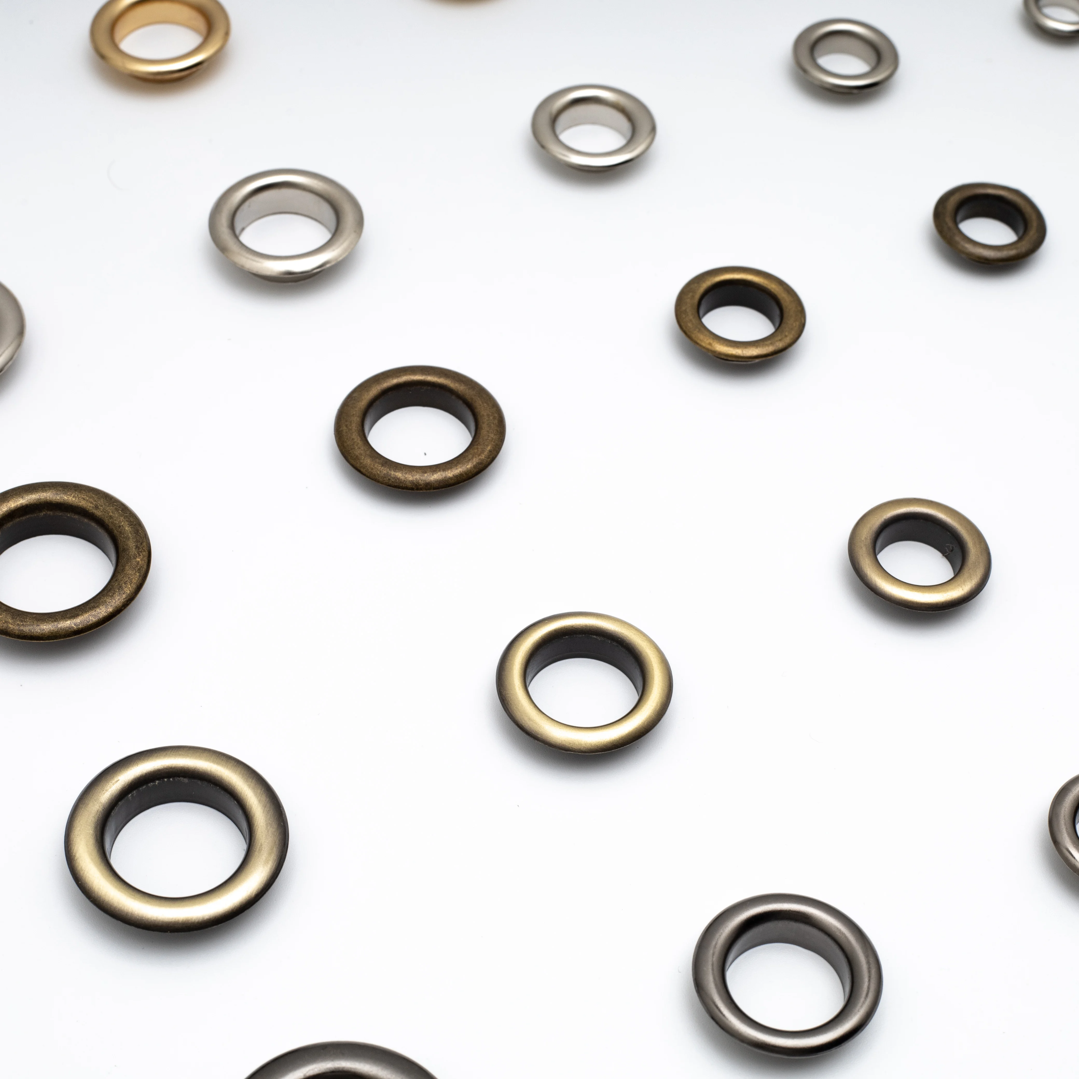 
fashion bag accessory eyelet curtain rings for bags decoration 