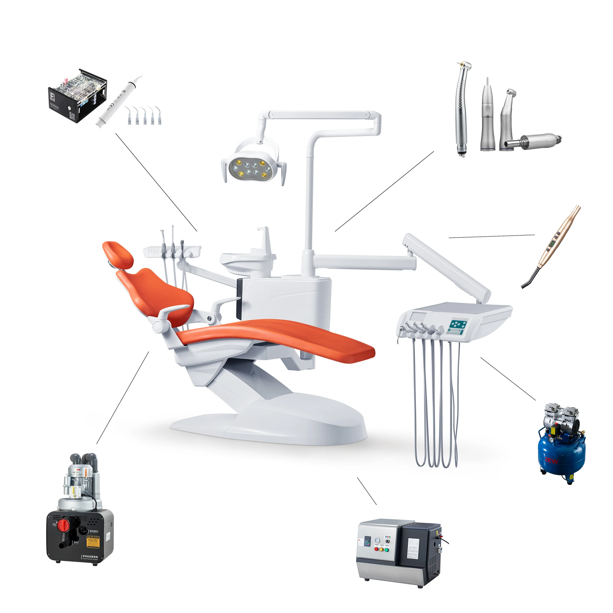 Профессиональное производство по хорошей цене стоматологические Стулья Oem стоматологическое кресло Угловое