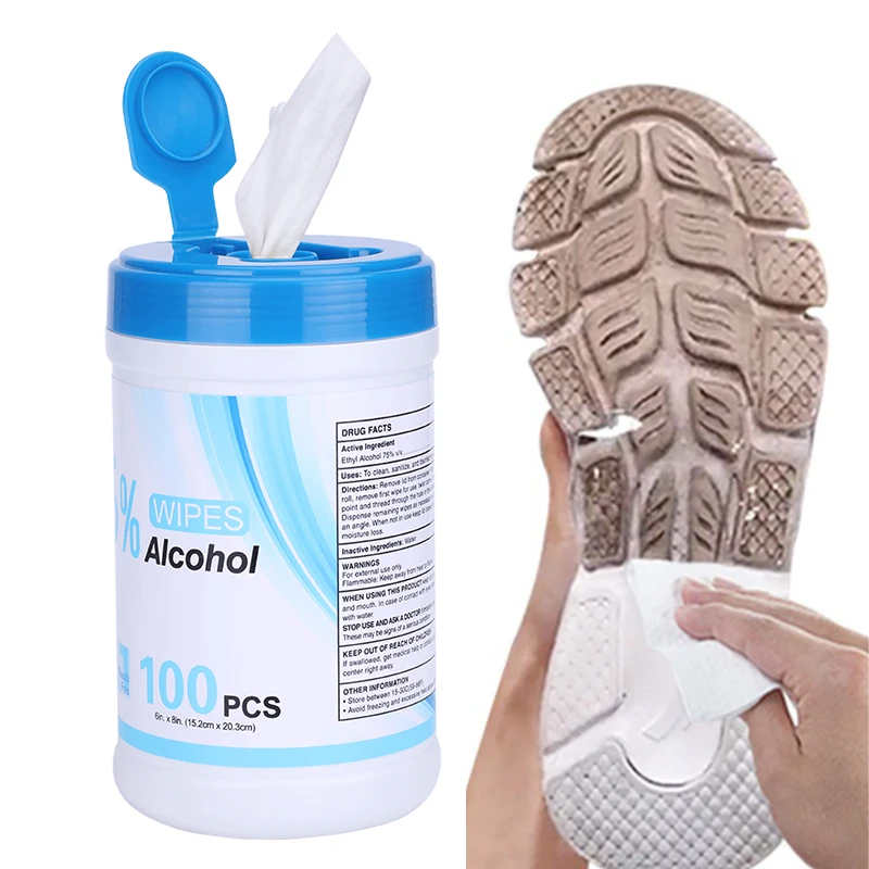 Cleaning Disposable Sneaker Polish Shoe Leather Cleaning Wipes shoe wipes