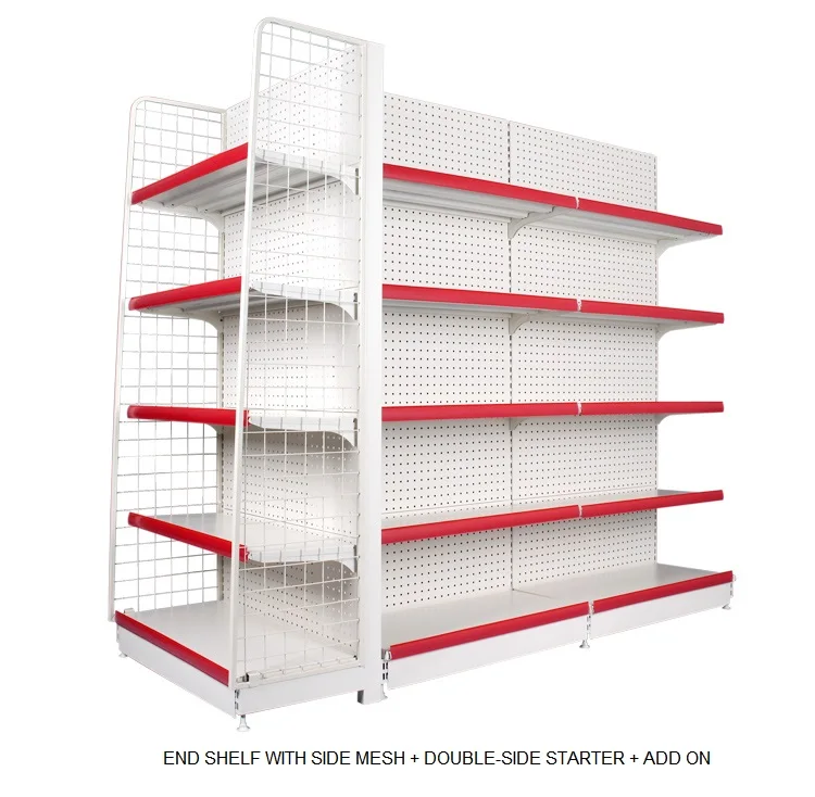 Supermarket Shelf wholesale shopping mall equipment store rack gondola shelves