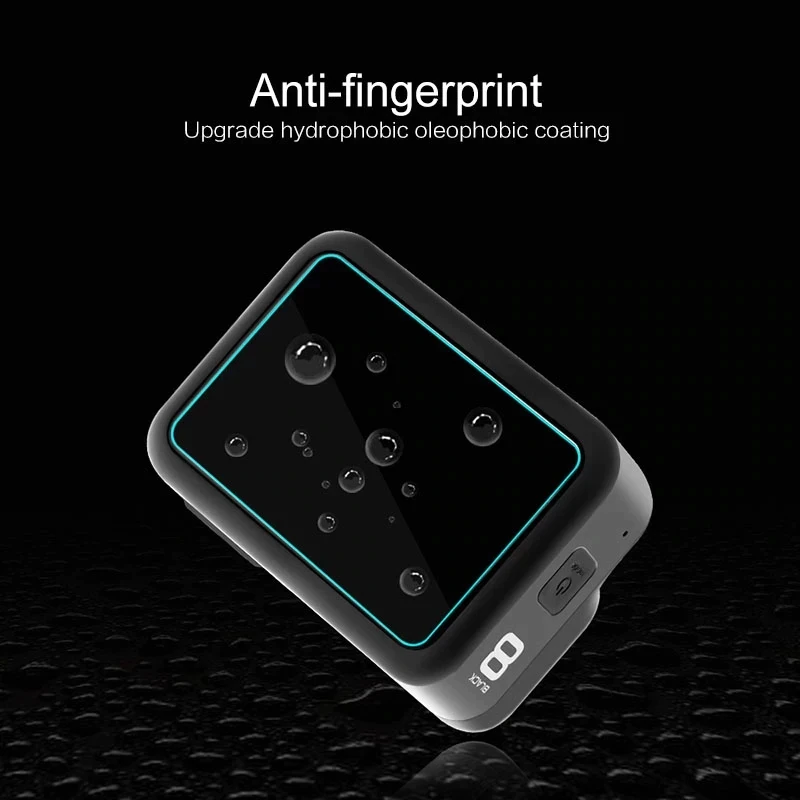 Screen Protector for GoPro Hero 8 Black, Ultra Clear Tempered Glass for GoPro Hero 8 Screen Protector Lens Protector Accessories