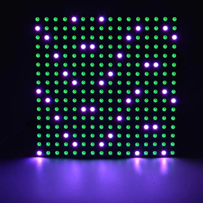 16*16 RGB Светодиодная гибкая печатная плата Borad сборка от производителя 8x32 Адресуемая WS2812B P10 8*8 светодиодная матричная панель