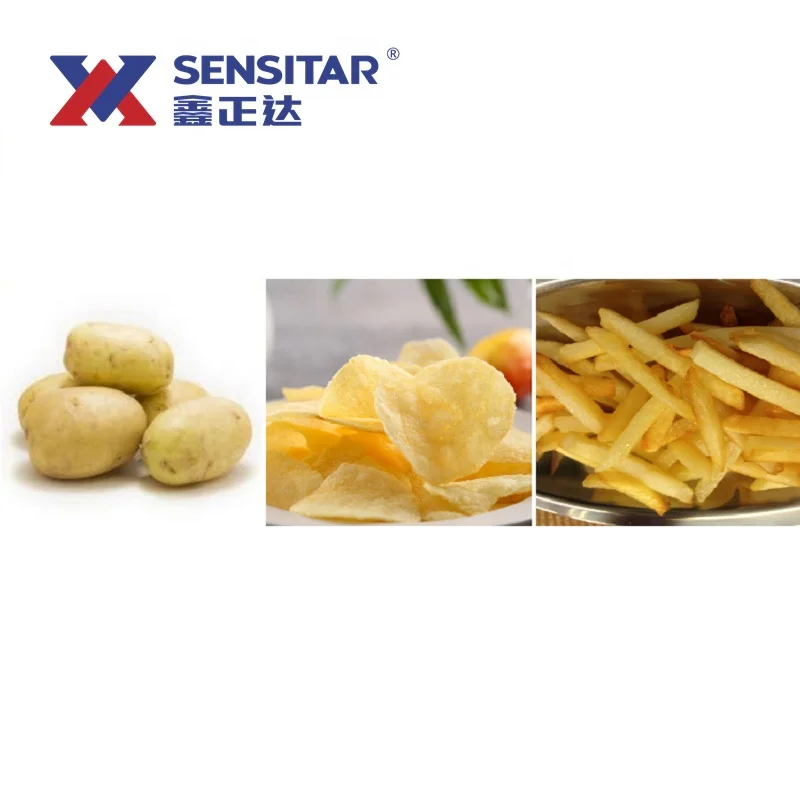 High efficiency continuous automatic peanut frying machine  fried chicken machine nuts frying machine