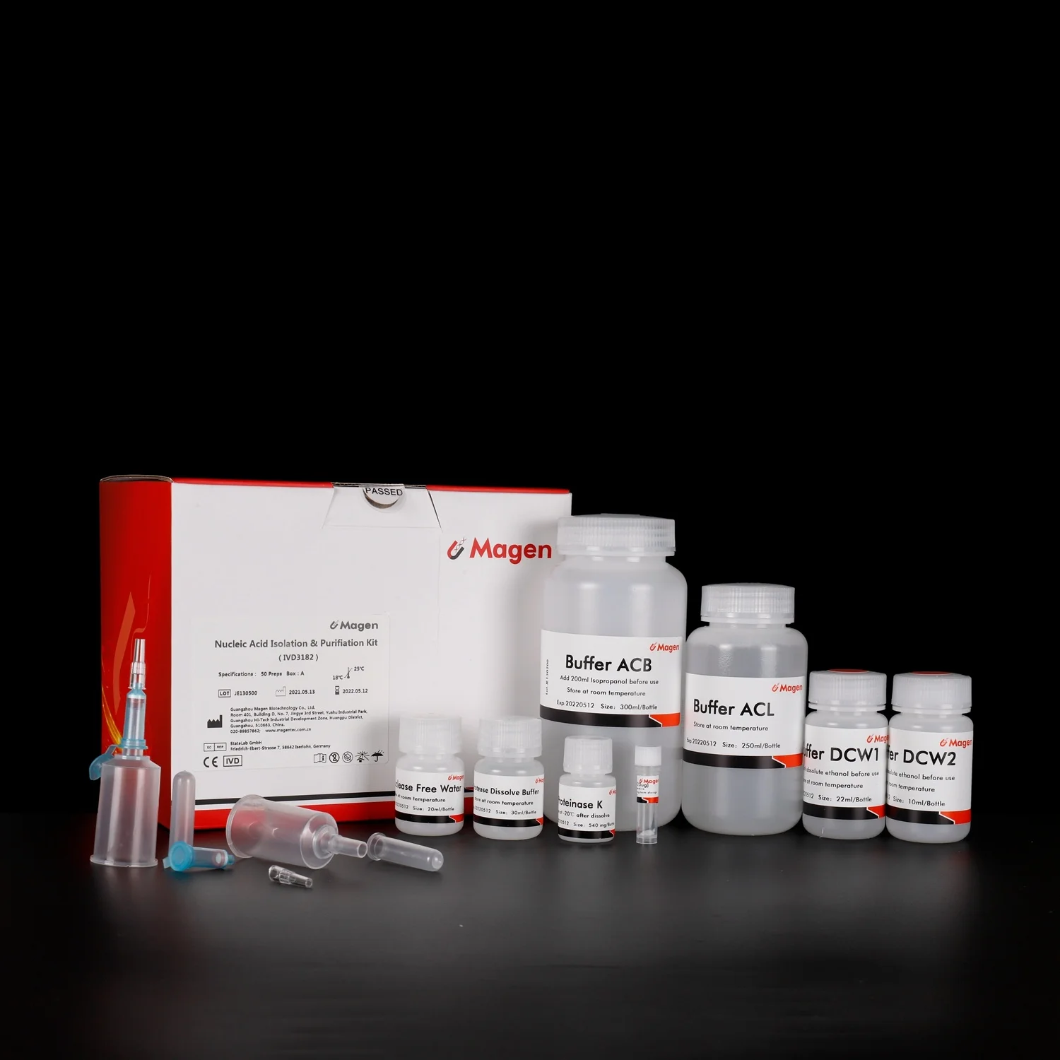 HiPure Circulating DNA Kit, IVD3182, circulating nucleic acid extraction from human plasma, serum, or urine