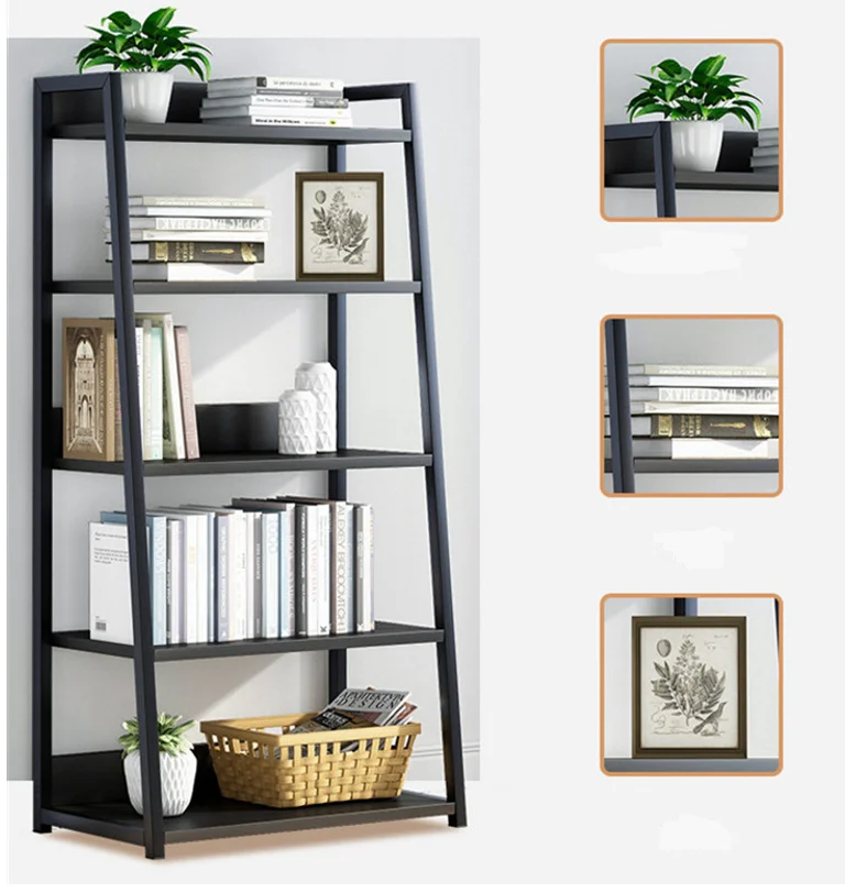 estante de bano  Bookcase multifunctional floor simple shelf multi-layer storage shelf practical bookcase