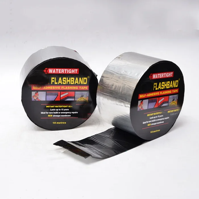Cheap Price Aluminum Foil Asphalt Flashband Self Adhesive Bitumen Waterproof Tape